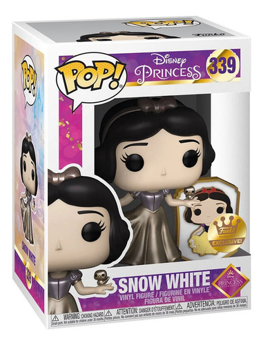 Funko Pop Disney Princess Snow White 339 With Pin Funko Shop (Usado)