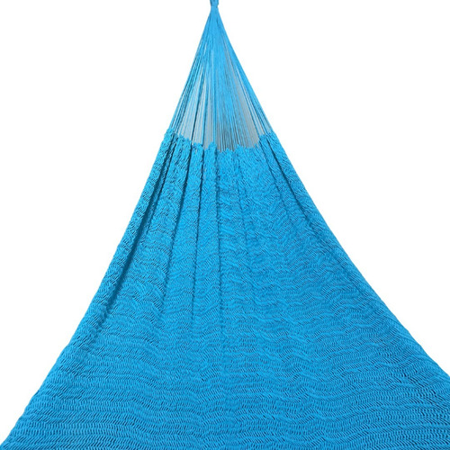 Imagen 5 de 5 de Oportunidad Hamaca Yucateca Artesanal Macramé Color Azul