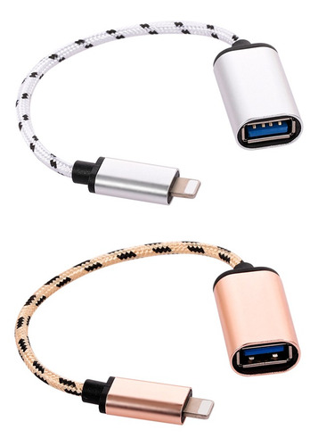 Lightning Otg Cabo Relâmpago Macho Para Usb2.0 Adaptador De