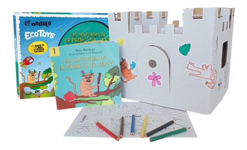 Juegos De Manualidades Ondulé Con Libro Para Armar Y Pintar