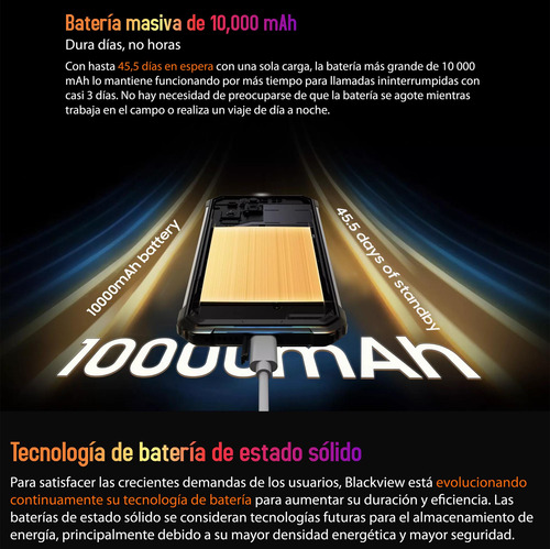 Blackview Bv8900 Smartphone Resistente Deportistas Extremos