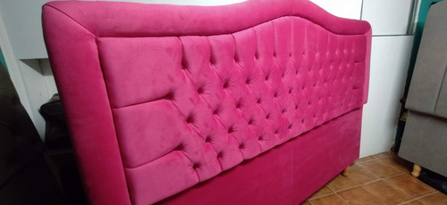 Respaldo Sommier Morena Design 2 Plazas