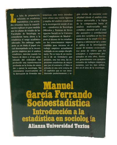 Socioestadistica - Manuel Garcia Ferrando