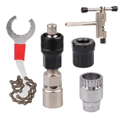 Imagem 1 de 6 de Kitferramentas De Reparo Bicicletas Mountain Reparo Extrator