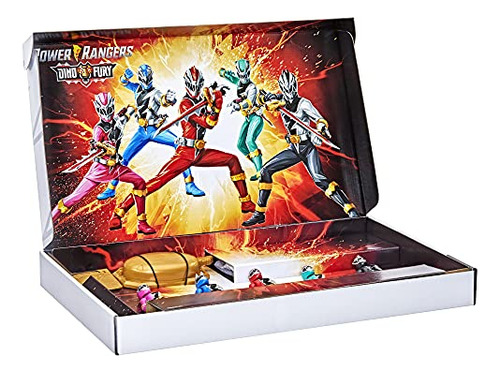 Figura De Acción Power Rangers Dino Fury 5 Ranger Team