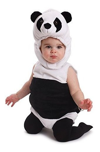 Disfraz Bebé Panda - Romper Animal Para Halloween