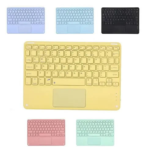 Tastiera Bluetooth Con Touchpad E Mouse Inclusi – Wireless, Rosa, Perfetta Per PC, Tablet E Gaming!