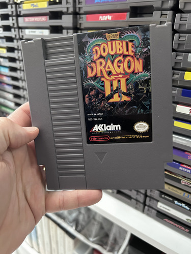 Double Dragon 3 Nes Nintendo Jogo 100% Original (Usado)