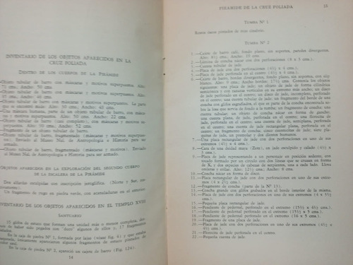 Exploraciones En La Pirámide De La Cruz Foliada (01b3) (Usado)