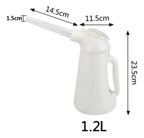 Fe Jarra De Aceite Con Con Tapa, Jarra Dispensadora De 1.2l