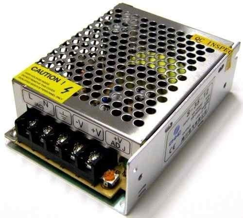 Imagen 5 de 8 de Pack X10 Fuente Switching 12v 6a Metalica Regulada Tira Led