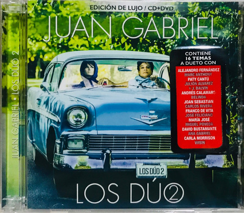 Juan Gabriel, Los Dúo 2 Cd + Dvd Nuevo, 2015 Universal Music