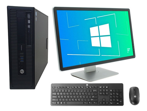 Imagen 1 de 6 de Computadora Hp 600g1 Usff Core I5-4570 8gb Monitor 22 Wifi