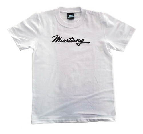 Remera Fierrera Ford 4xl 033 Mustang Palabra