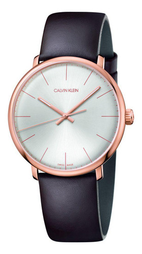 Relógio Masculino Calvin Klein High Noon Rosegold K8m216g6