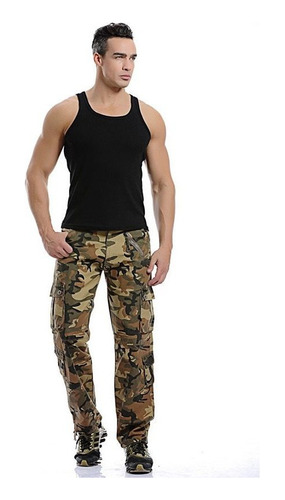 Pantalones Tipo Cargo Para Hombre, Pantalones Militares HoLG