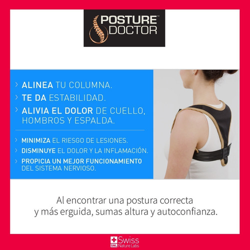 Corrector De Postura Y Espalda Unisex - Posture Doctor