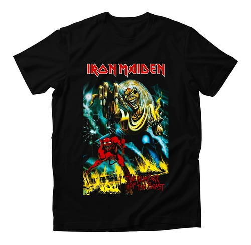 Playera Iron Maiden The Number Of The Beast Rock