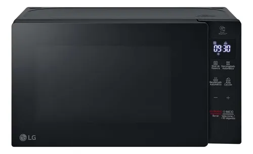 Horno De Microondas LG 0.7 Pies Cubicos Negro Ms2032gas