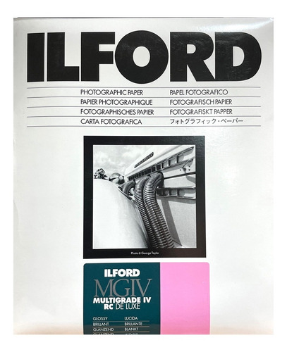 Papel Ilford Blanco Y Negro 9x13 100 Hojas Brillo (4482)