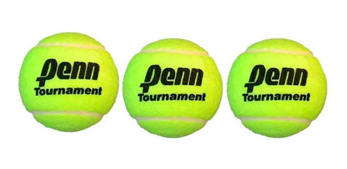 Pelotas Penn Tournament Sello Negro - Pack X 3