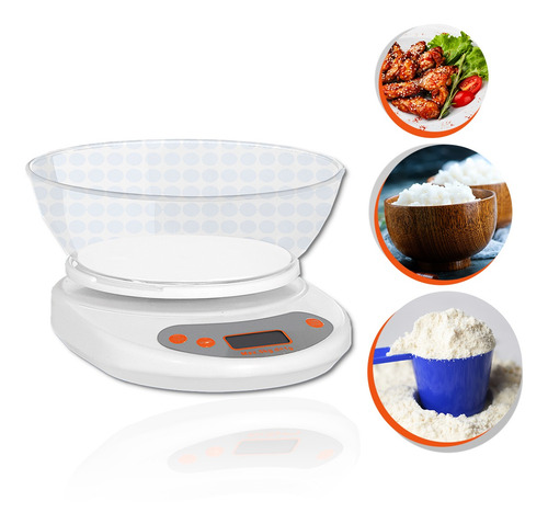 Imagem 4 de 5 de Kit Balança Banheiro 180kg + Balança Domestico 5kg Promoção