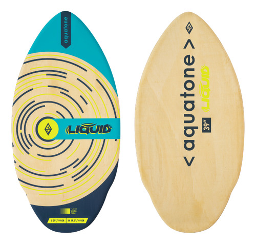 Tabla Rígida Aztron Surf Liquid Skim 39 Azul Claro