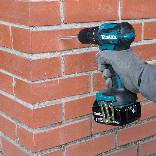 Taladro Percutor Inalambrico 18v Makita Dhp483rfe Color Verde Frecuencia 0