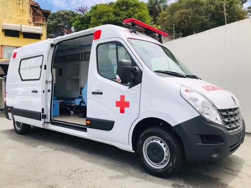 Imagem 2 de 14 de Renault Master Ambulancia L3h2 Uti