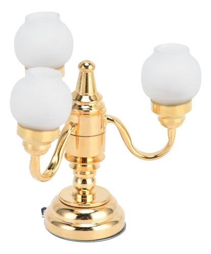 Candelabro Led En Miniatura Con Forma De Casa De Muñecas De