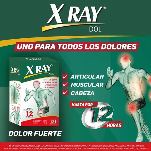 X Ray Dol Analgesico Muscular