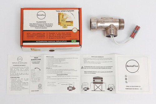 Sensor De Fluxo De Água Bemaflux