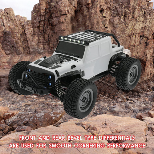 Coche Rc Scy16103 4x4 35 Km/h 2.4ghz 4wd Con 3 Baterías