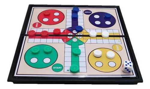 Ludo Magnetico Juego Mesa Carrete Parrilla Quincho Bbq 