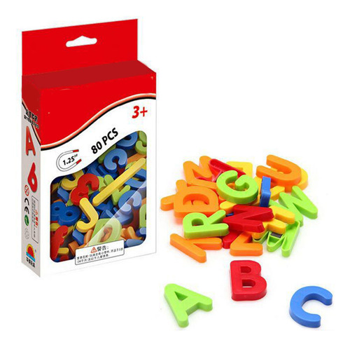 Juego De Imanes Con Letras Y Números Alfabéticos Y Símbolos