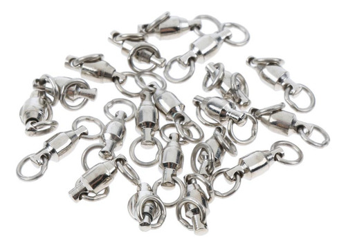 40pcs Partido Trolling Downriggers Swivels Accesorio Durable