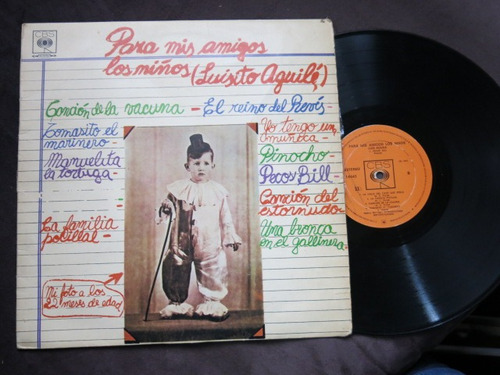 Vinyl Vinilo Lp Acetato Luis Aguilé Para Mis Amigos Balada