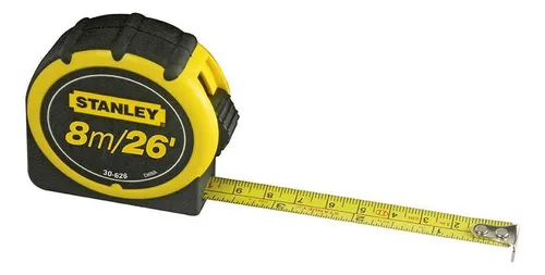 Flexometro Global Plus 8 Mts 1 PuLG Stanley 30626