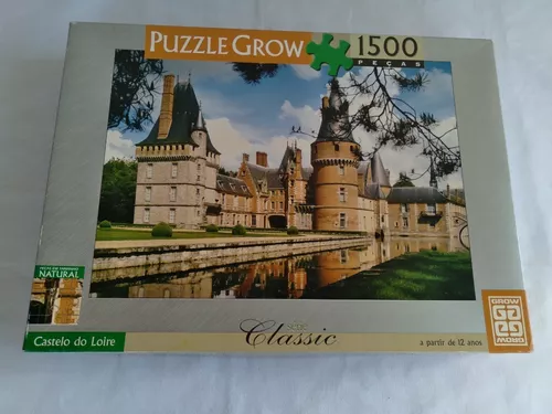 Quebra Cabeça - Castelo Do Loire - Grow - 1500 Peças