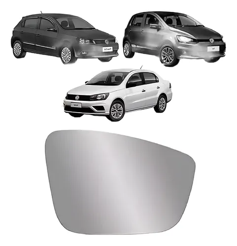 comprar Vidro Lente Retrovisor Com Base Fox 2010 2011 12 13 2014 Esq