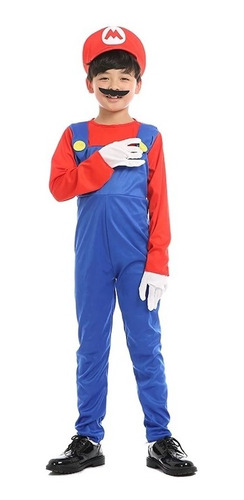 Disfraz De Super Mario  Y Luigi Para Niños