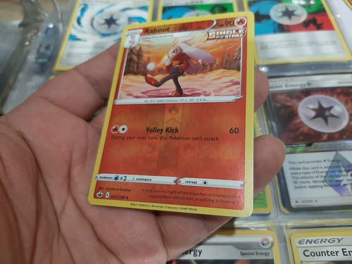 Raboot 027/198 Reverse De Pokemon Tcg (Usado)