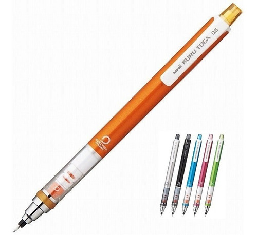 Mitsubishi Pencil Japón, Portaminas Kurutoga 0.5mm