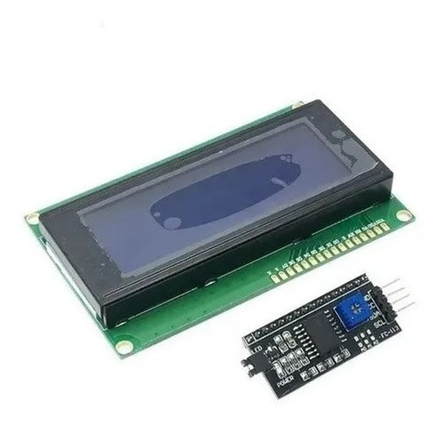 50 X Módulo Display 20x04 20x4 2004 Fundo Azul Modulo I2c