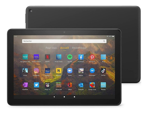 Imagen 2 de 5 de Tablet Amazon Fire HD 10 2021 KFTRWI 10.1" 32GB black 3GB de memoria RAM