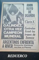 Comprar Clarín 15\u002F4\u002F79 Galíndez Campeón Mundial Idi Amin Uganda