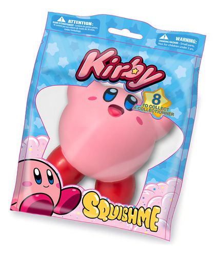 Just Toys Llc Kirby Squishme Serie 1 Color Multicolor