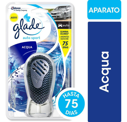 Ambientadores Glade Auto Sport 7ml Variado