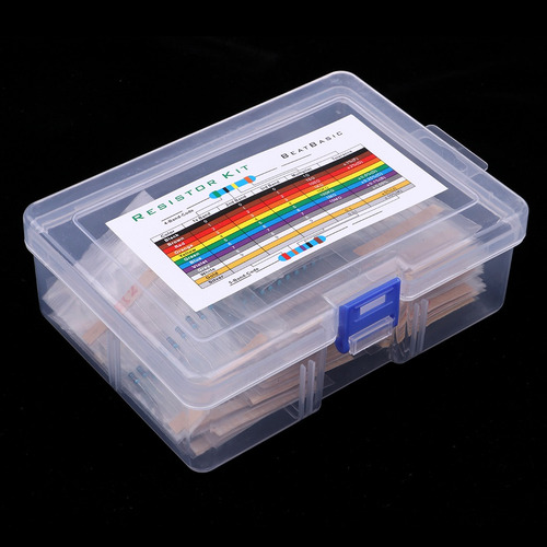 Imagen 6 de 12 de Kit De Resistencias De 50 Valores X 20 Piezas (1000 Piezas)