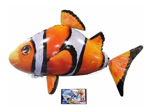 Imagem 1 de 10 de Peixe Voador Tubarão Nemo 140 Cm Air Swimmer Pronta Entrega
